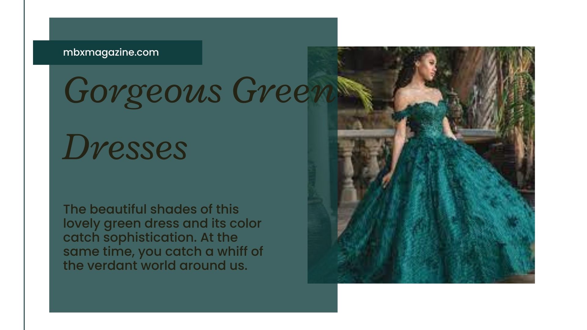 Gorgeous Green Dresses