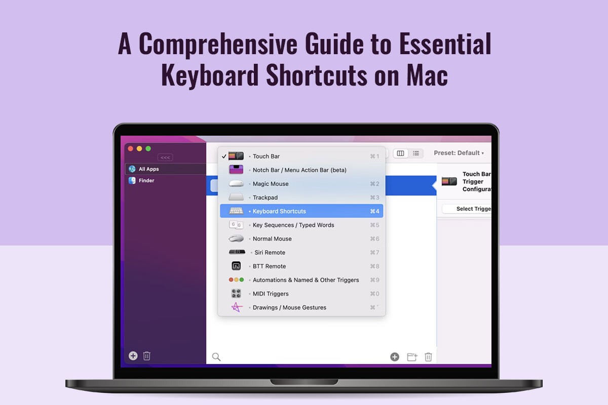 A Comprehensive Guide To Essential Keyboard Shortcuts On Mac - MBX Magazine