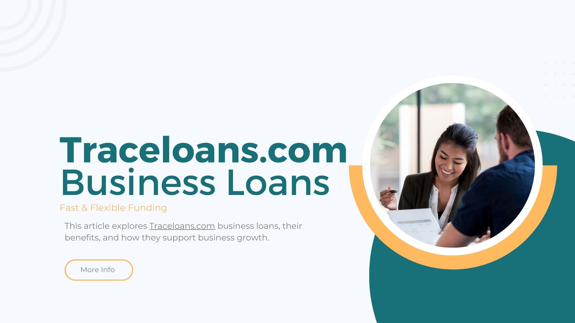 Traceloans.com Business Loans – Fast & Flexible Funding